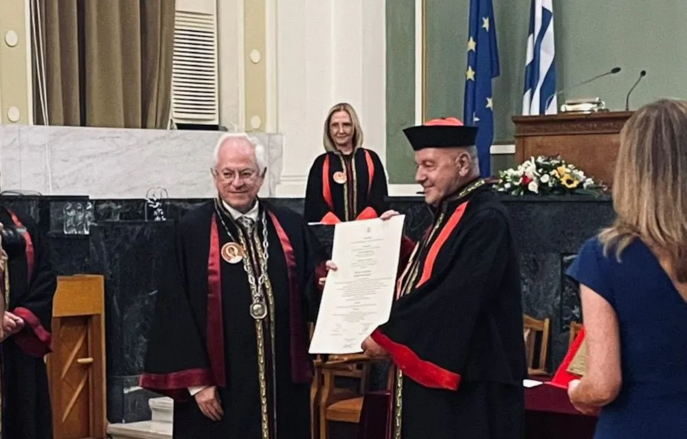 Αναγόρευση του καθηγητή Christoph G. Paulus σε επίτιμο διδάκτορα